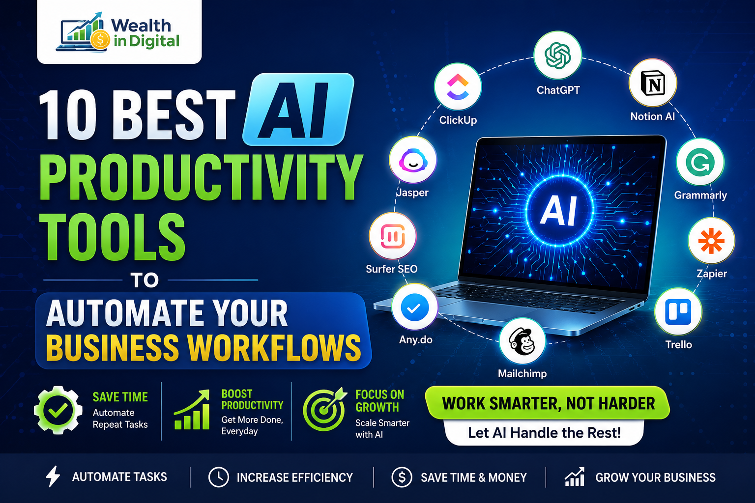 10 Best AI Productivity Tools